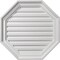 Ekena Millwork Octagon Gable Vent Louver, Functional, 22"W x 22"H x 1 1/8"P GVOC22X22F - alternate 1